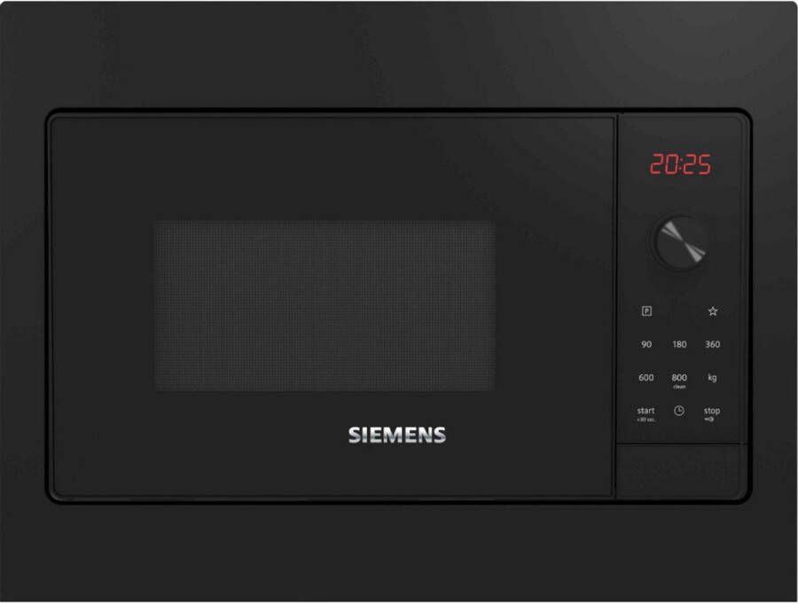Siemens iQ300 BF523LMB3 magnetron Ingebouwd Solo-magnetron 20 l 800 W Zwart Roestvrijstaal