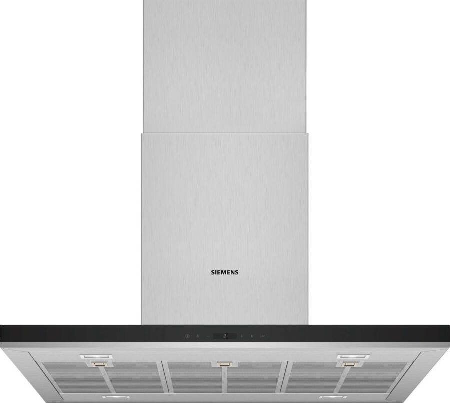 Siemens iQ500 LF98BIP50 Afzuigkap 810 m³ uur Eiland Roestvrijstaal A+ - Foto 1