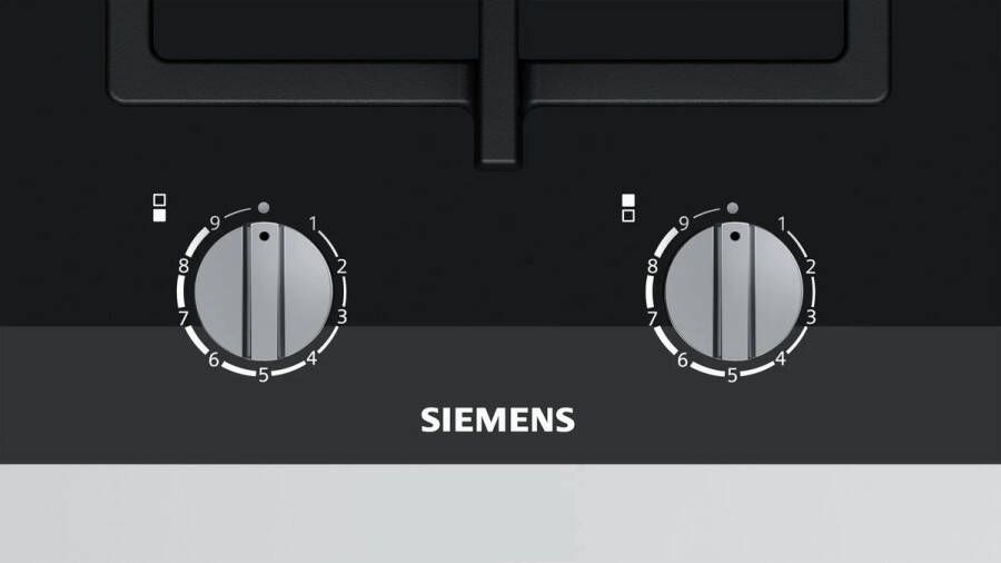 Siemens iQ700 ER3A6BB70D Zwart Ingebouwd 30 cm Gaskookplaat Glaskeramiek 2 zone(s) - Foto 2