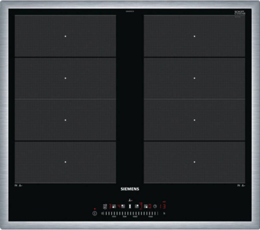 SIEMENS Flex-inductiekookplaat van SCHOTT CERAN EX645FXC1E met braadsensor plus