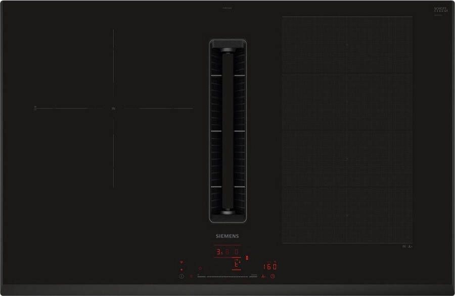 Siemens iQ700 EX851HJ26E kookplaat Zwart Roestvrijstaal Ingebouwd 80 cm Inductiekookplaat zones 3 zone(s) - Foto 2