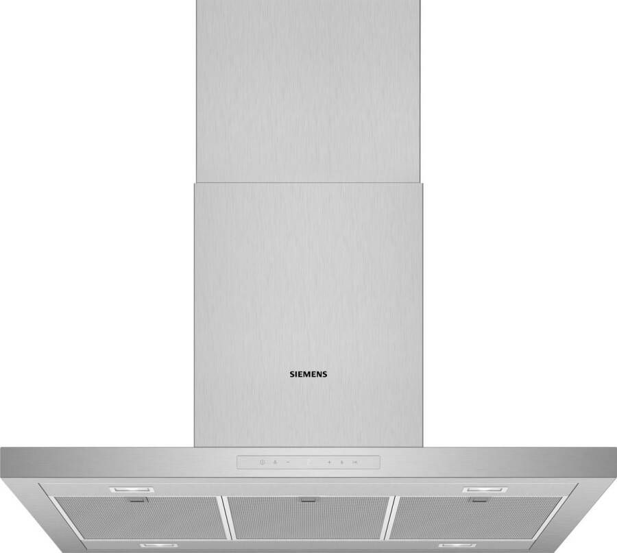 Siemens LF97BCP50 eiland afzuigkap met 5 snelheden en automatische naloopstand