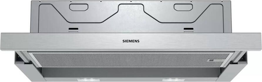 Siemens LI64MB521 inbouw vlakschermkap grijs zilver 389 m3 u