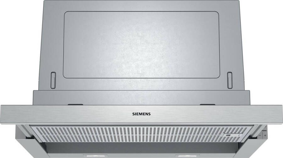 Siemens LI67SA531 iQ300 Afzuigkap Vlakscherm 60 cm Stille energiezuinige afzuigmotor Ledverlichting RVS