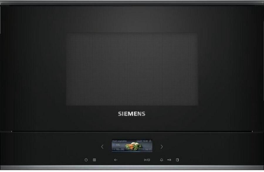 Siemens BF722L1B1-1 iQ700 Inbouwmagnetron zwart+3 Jaar Gratis Extra Garantie