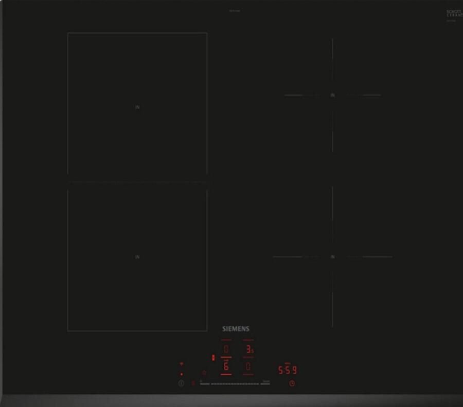 Siemens ED751HSB1E-1 iQ500 inbouw inductie kookplaat (71 cm) + 3 Jaar Gratis Extra Garantie