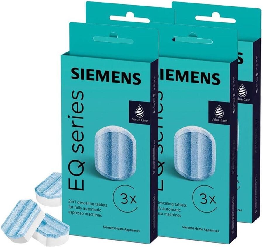Siemens EQ. Series Ontkalkingstabletten 2-in-1 00312094 TZ80002A 00576693 (3st.) - Foto 3