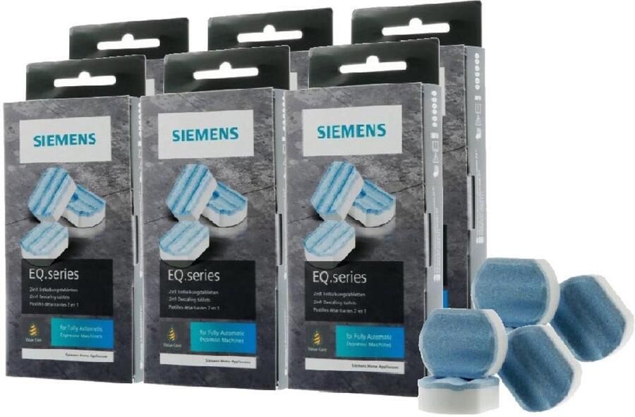 Siemens EQ. Series Ontkalkingstabletten 2-in-1 00312094 TZ80002A 00576693 (3st.) - Foto 2