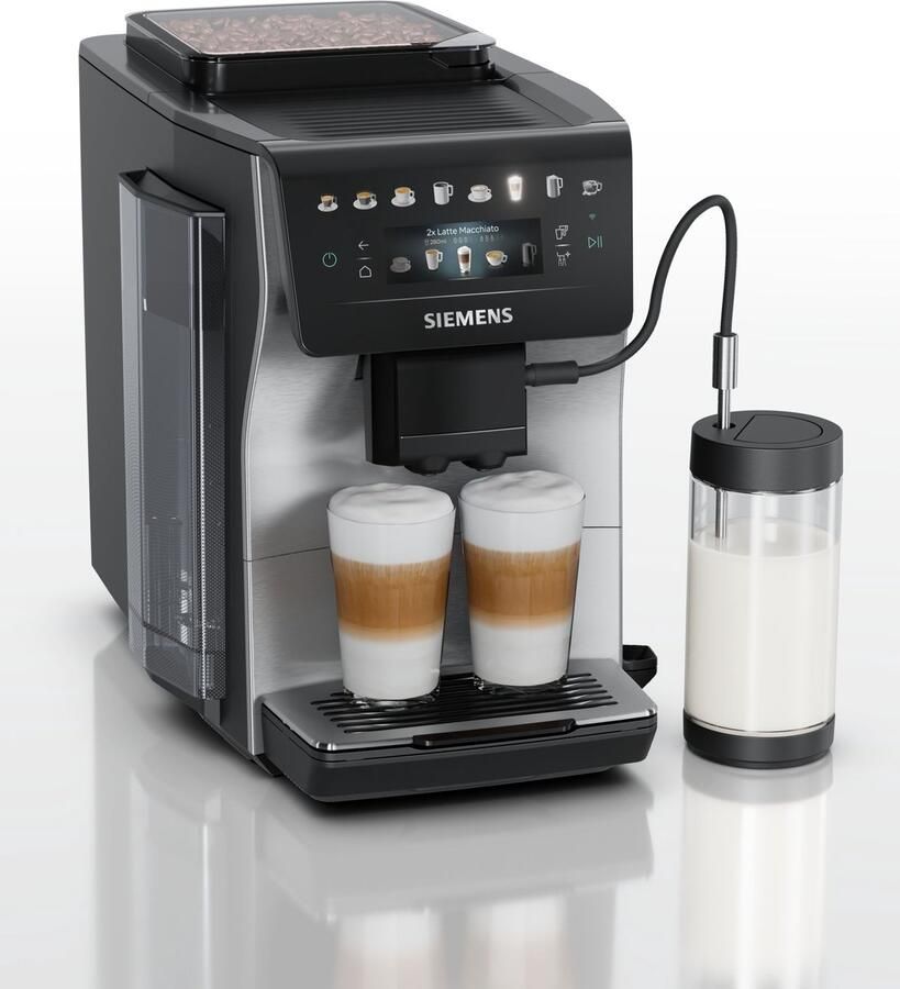 Siemens EQ600 iAroma TP605EM3 Volautomatische koffiemachine RVS