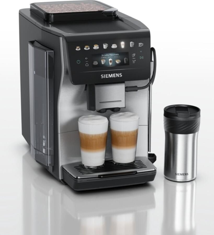 Siemens EQ600 TP605ET3 Espresso volautomaat RVS