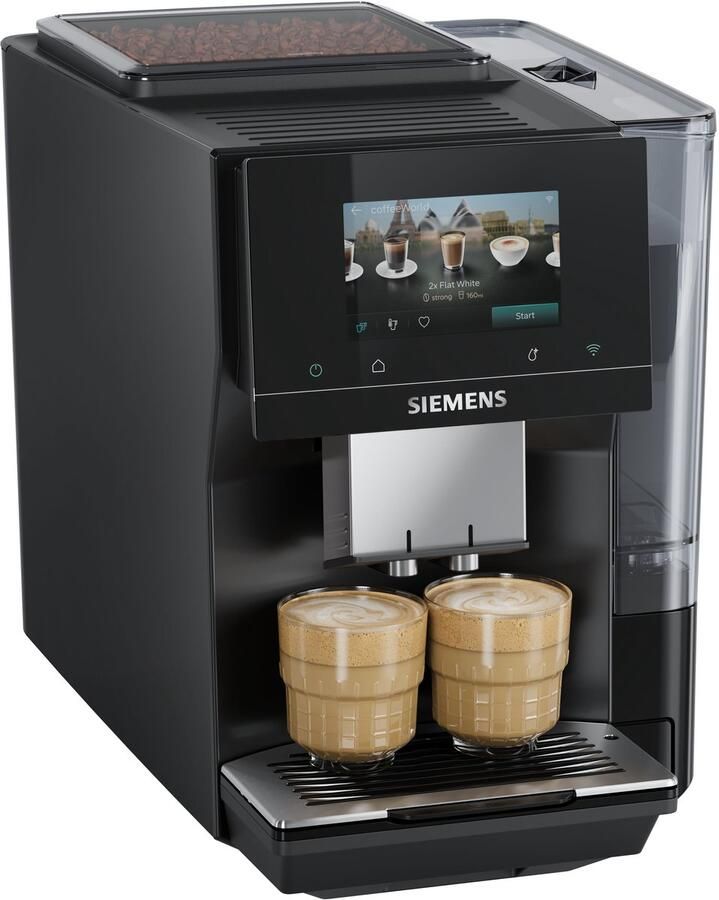 Siemens EQ700 iAroma TP723E09 Volautomatische espressomachine Piano zwart