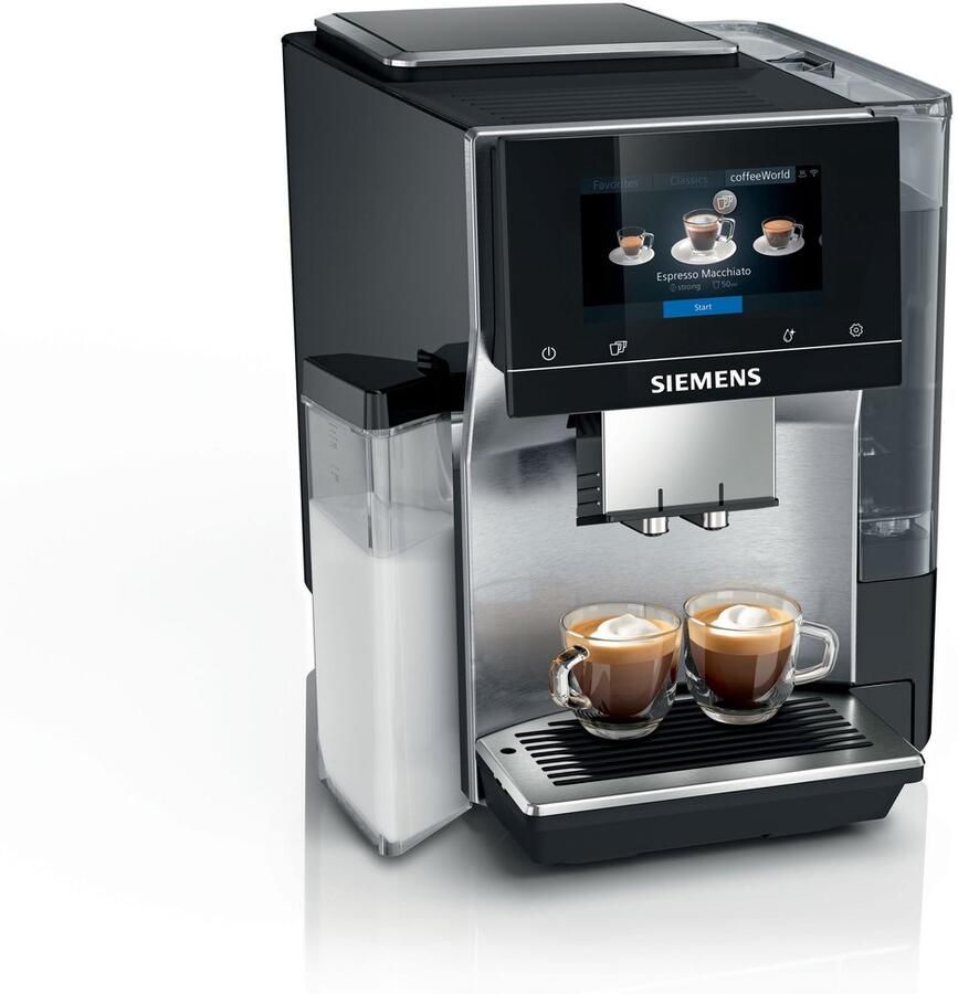 Siemens Espresso volautomaat EQ700 integral Roestvrijstaal TQ717R03
