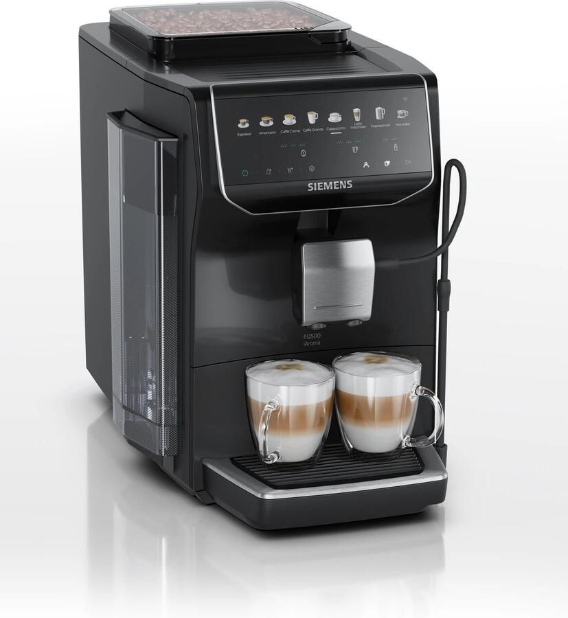 Siemens EQ500 Espresso volautomaat iAroma Piano-zwart TP5X3B07