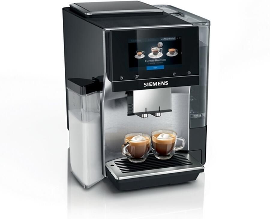 Siemens Espresso volautomaat EQ700 integral Roestvrijstaal TQ717R03