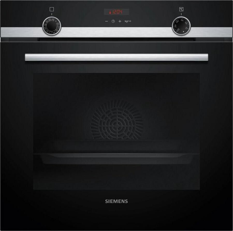 Siemens HB574ABR3F-1 iQ300 Inbouwoven Stoomoven 71liter + 3 Jaar Gratis Extra Garantie