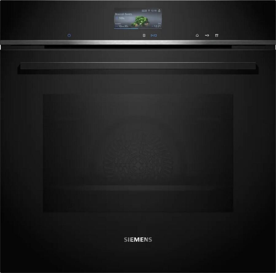 Siemens HS736G1B2 – 60 cm Inbouw Combi-Stoomoven – 71 L – Zwart – fullSteam Plus – Home Connect
