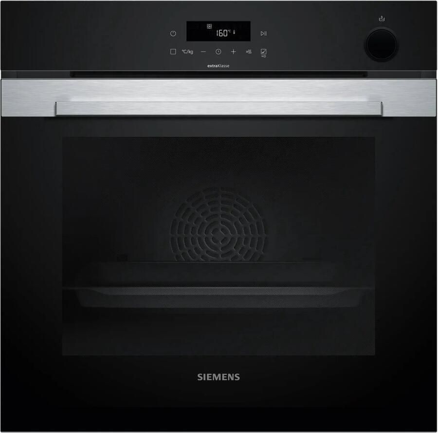 Siemens iQ300 HR372G0S3 oven 71 l 3600 W Zwart