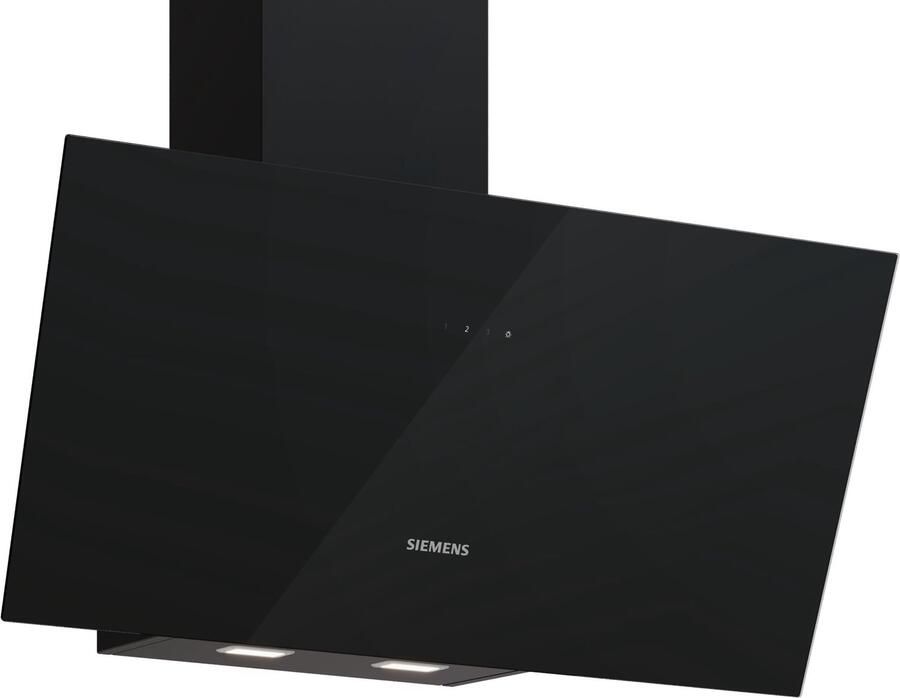 Siemens LC85KDF61 iQ300 Afzuigkap Wandschouwkap 80 cm Zwart glas