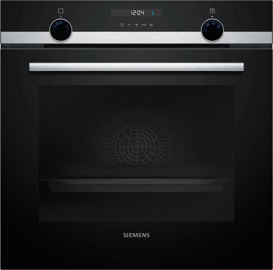 Siemens Siemen HB537GES3-1 iQ500 Inbouwoven 60 x 60 cm 71 l Inox + 3 Jaar Gratis Extra Garantie