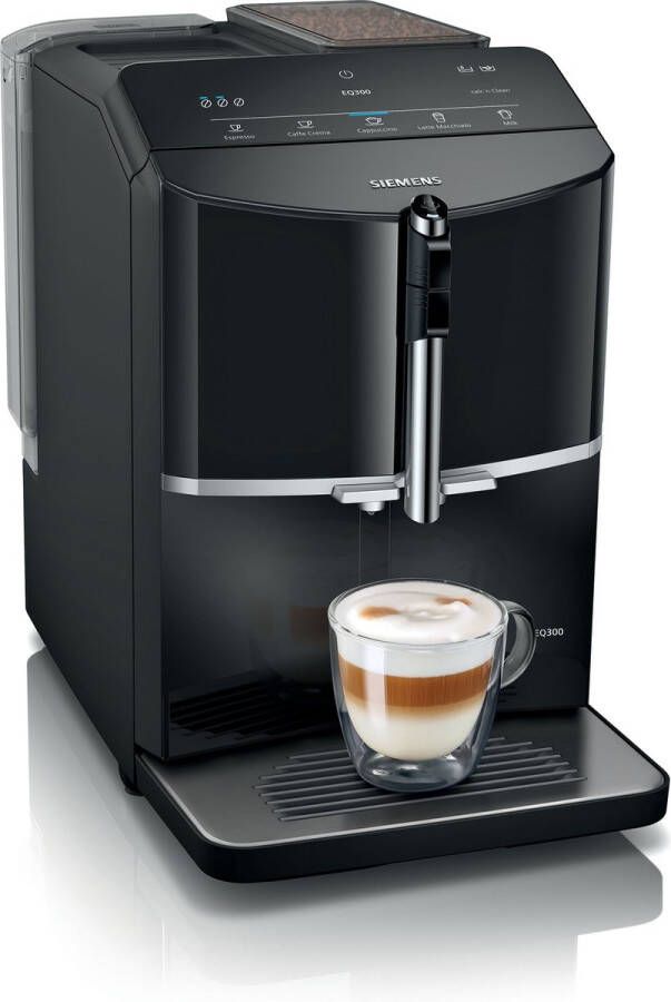 Siemens TF301E19 EQ300 Volautomaat espressomachine Zwart - Foto 2