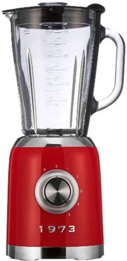 SILVERCREST Blender 600 W Inhoud mengkom: 1 75 L Snelheden: 5 Pulsfunctie Kabellengte: ca. 100 cm Rood