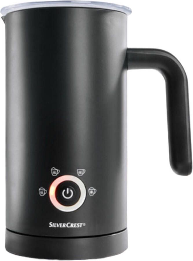 SILVERCREST Elektrische Melkopschuimer Zwart Melkopklopper Melkopschuimer Opschuimer Automatische Melkopschuimer