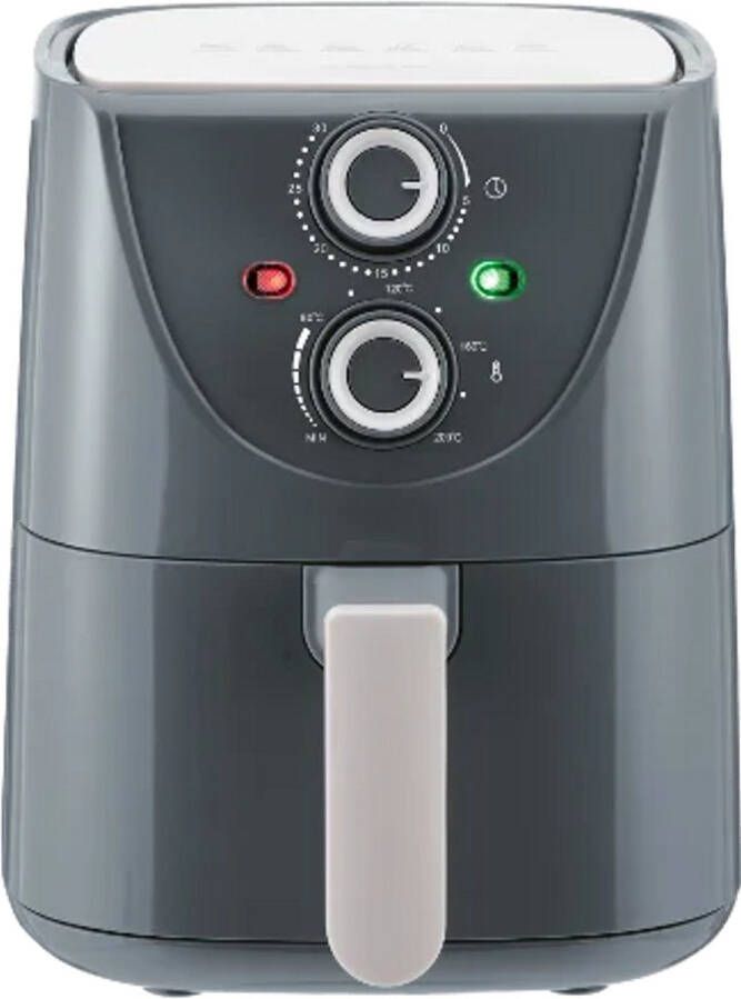 SILVERCREST Hetelucht friteuse 1000 W Inhoud: 2 L Temperatuurstand: 80 200 °C Antiaanbaklaag Timer: max. 30 min. Kabellengte: 100 cm Grijs