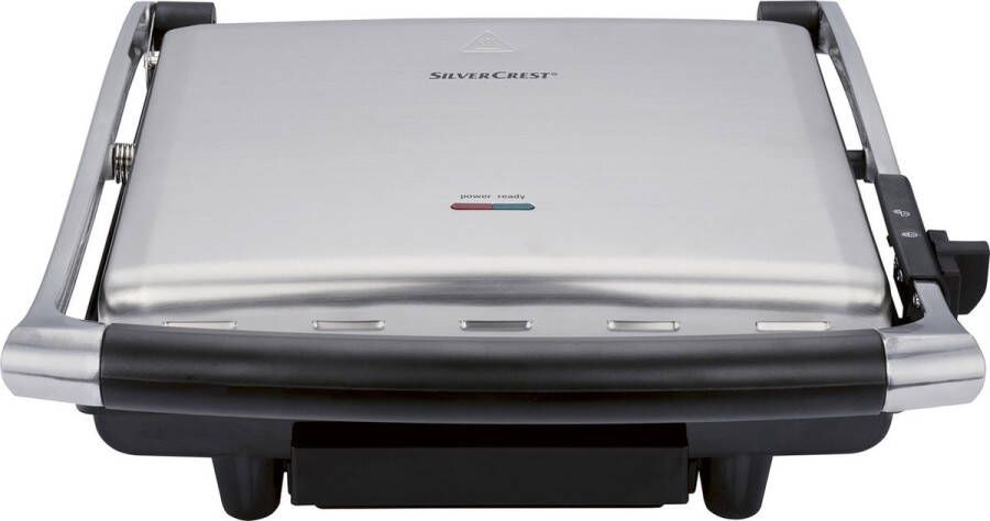 SILVERCREST KITCHEN TOOLS 2-in-1 grill paniningrill en contactgrill 2000W