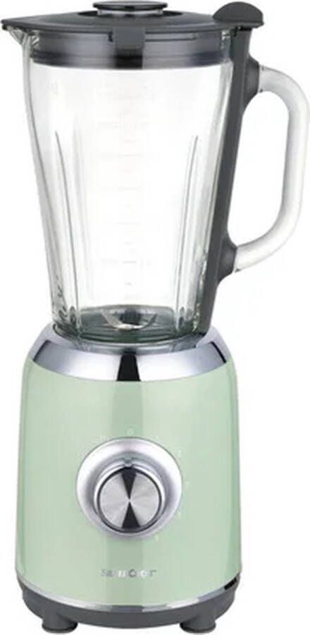 SILVERCREST KITCHEN TOOLS Blender pastel Vermogen: 600 W Mengkan: 1 75 L Snelheden: 5 + pulse functie Lichtblauw Voor shakes smoothies crushed ice etc. Deksel met vulopening en doseerdop Inclusief 10 receptsuggesties