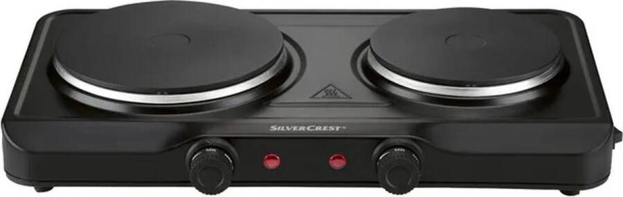 Silvercrest Kitchen Tools SILVERCREST Dubbele kookplaat 2500w 18 cm en 15 cm - Foto 2