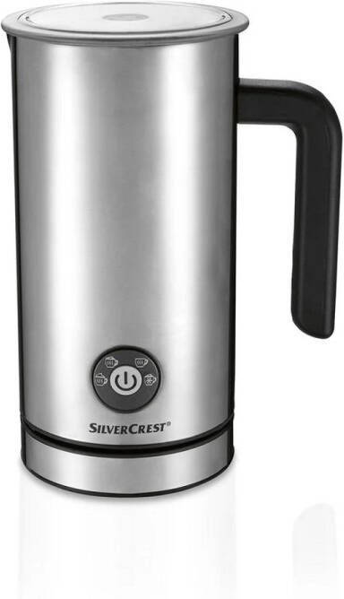 Silvercrest Kitchen Tools SILVERCREST KITCHEN TOOLS RVS Melkopschuimer Koffie Melk Opschuimen Opschuimer 300 ml 500 W