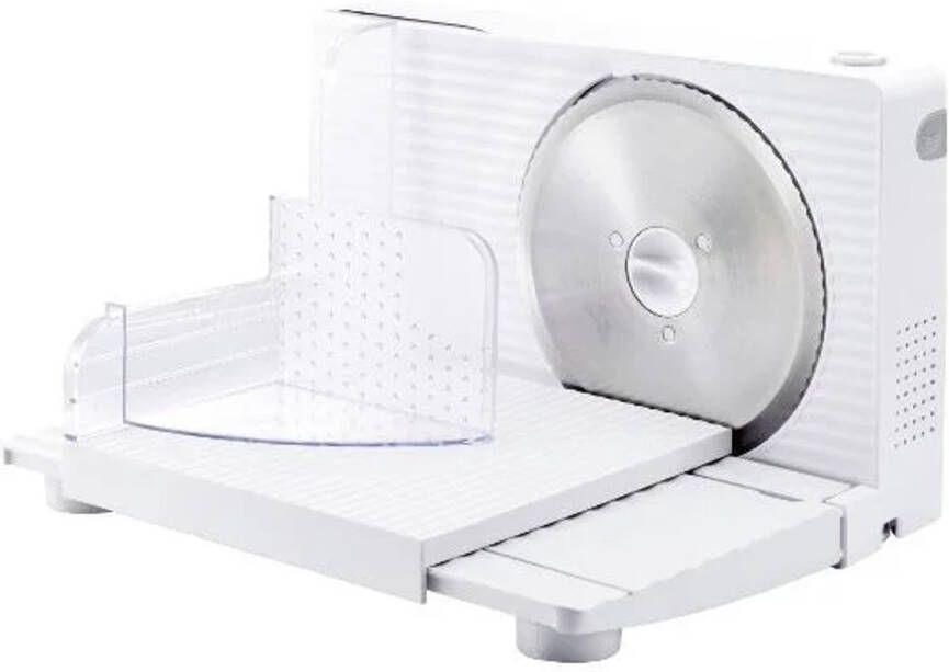 SILVERCREST KITCHEN TOOLS Snijmachine Vermogen: 100 W Materiaal: Kunststof RVS Snijbreedte: max. 17 mm Voor moeiteloos snijden Veiligheidsschakelaar Instelbare snijbreedte