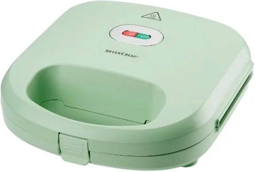 SILVERCREST KITCHEN TOOLS Wafelijzer Wafelmaker Vermogen: 750 W Belgische wafels motiefwafels of donuts Platen met hoogwaardige antiaanbaklaag Baklampje met indicatielampje Mint