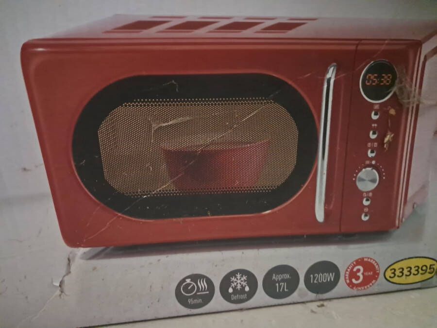 SILVERCREST Retro magnetron Rood