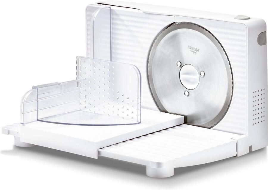 SILVERCREST Allessnijder Vermogen: 100 W Maximale snijdikte: 17 mm Antislipvoetjes Voor het moeiteloos snijden van brood kaas en groenten Compact ontwerp en opvouwbaar om ruimte te besparen Nauwkeurig afneembaar gekarteld mes