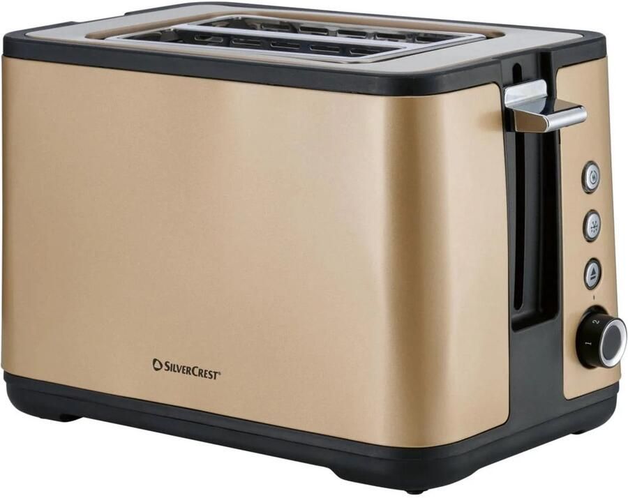 SILVERCREST Broodrooster 850 W Champagnekleurig