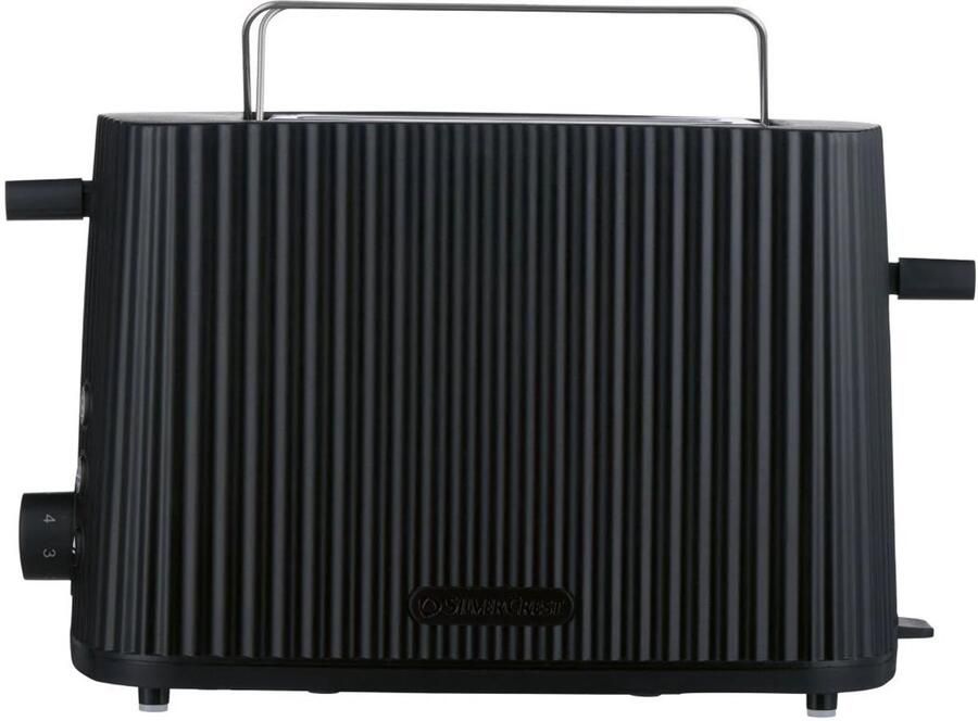 SILVERCREST Broodrooster plissé Zwart