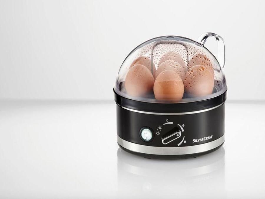 SILVERCREST Eierkoker electrisch RVS behuizing 3 Jaar Garantie - Foto 2