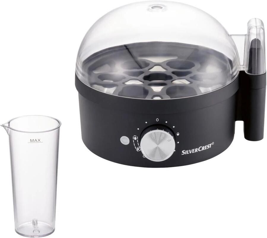 SILVERCREST Eierkoker electrisch RVS behuizing 3 Jaar Garantie
