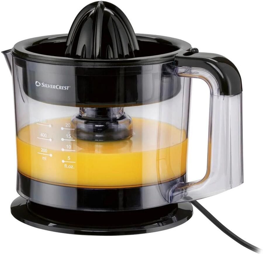 SILVERCREST Elektrische citruspers Inhoud: 600 ml Vermogen: 25 W Vaatwasmachinebestendig