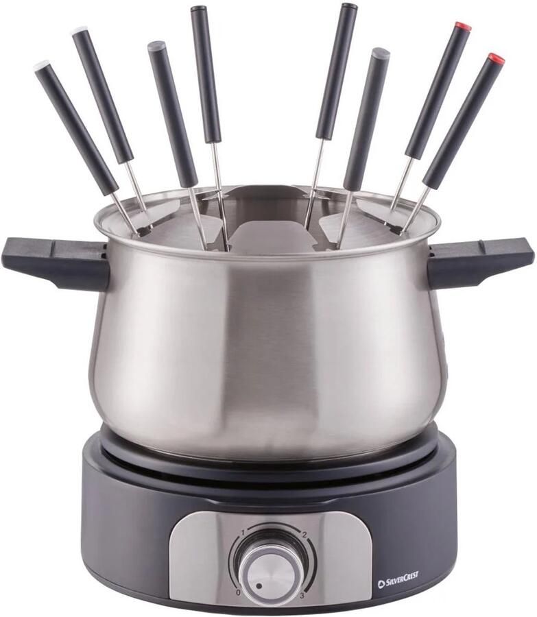 SILVERCREST Elektrische Fondue 1500W 3L Fondue Gourmette - Foto 2
