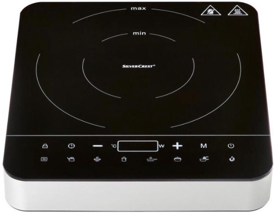 SILVERCREST Inductiekookplaat Vermogen: 2000 W Temperatuurbereik: 60-240 °C Voor snel en energiebesparend koken Met onderhoudsvriendelijk speciaal glasoppervlak Automatische uitschakeling na 120 minuten - Foto 2