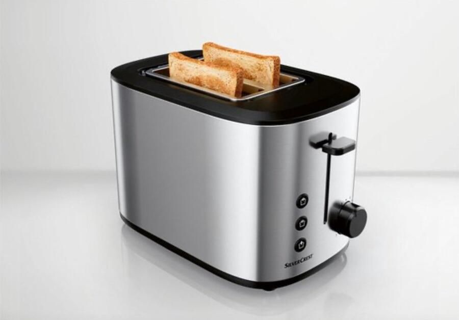 SILVERCREST KITCHEN TOOLS broodrooster 980 W Bruiningsniveaus: 6 Elektronische bruiningscontrole Ontdooifunctie gelijktijdig ontdooien en roosteren - Foto 2