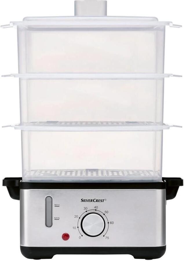 SILVERCREST KITCHEN TOOLS Stoomkoker 950W timer 0 tot 75 min BPA vrij eierkoker