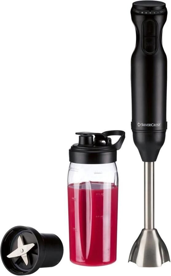 SILVERCREST Staafmixer met smoothiemaker 600W Inl blender To go