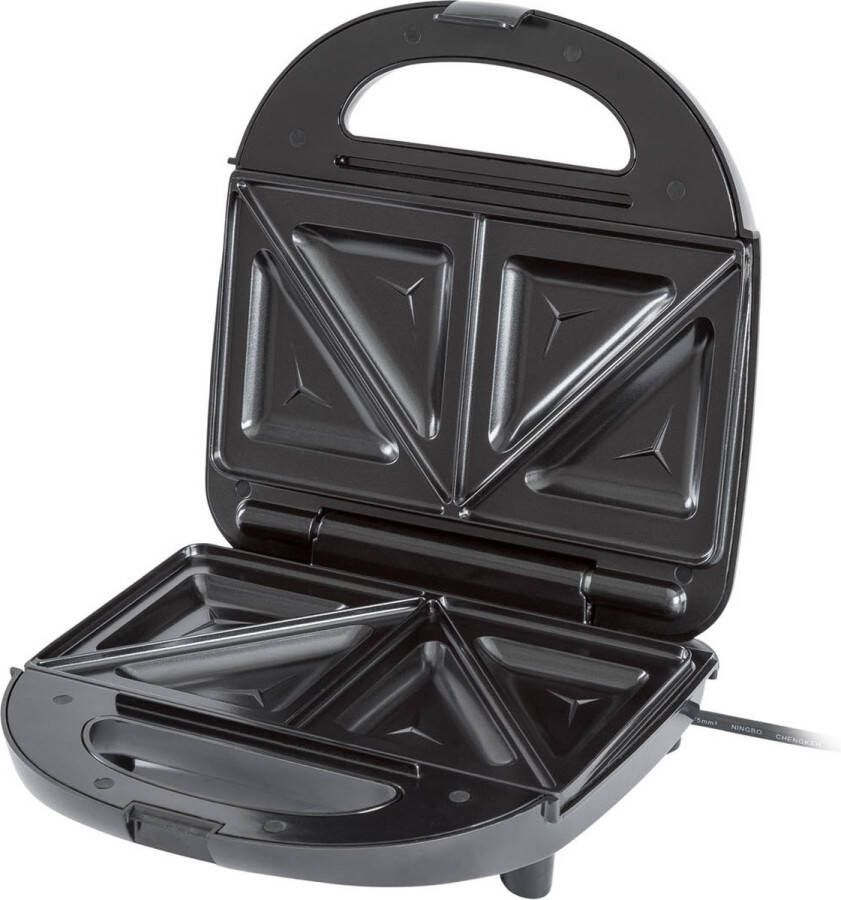 SILVERCREST Tosti IJzer Sandwich toaster 700 W Zwart