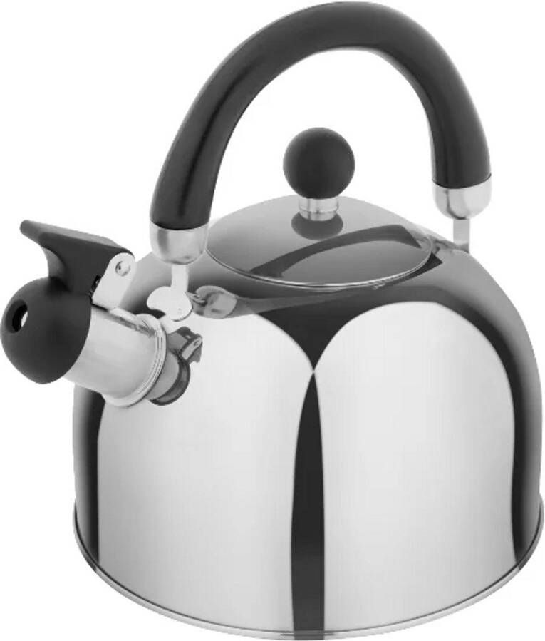 SILVERCREST Waterketel 2 L Waterkoker Geschikt voor alle soorten kookplaten Gemaakt van RVS met kunststof handvat Fluittoon bij kokend water