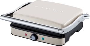 Sinbo Grill & Sandwichmaker Beige Contactgrill Tosti Apparaat