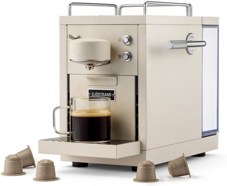Sjöstrand The Original 2.0 Espresso Capsule Machine Beige