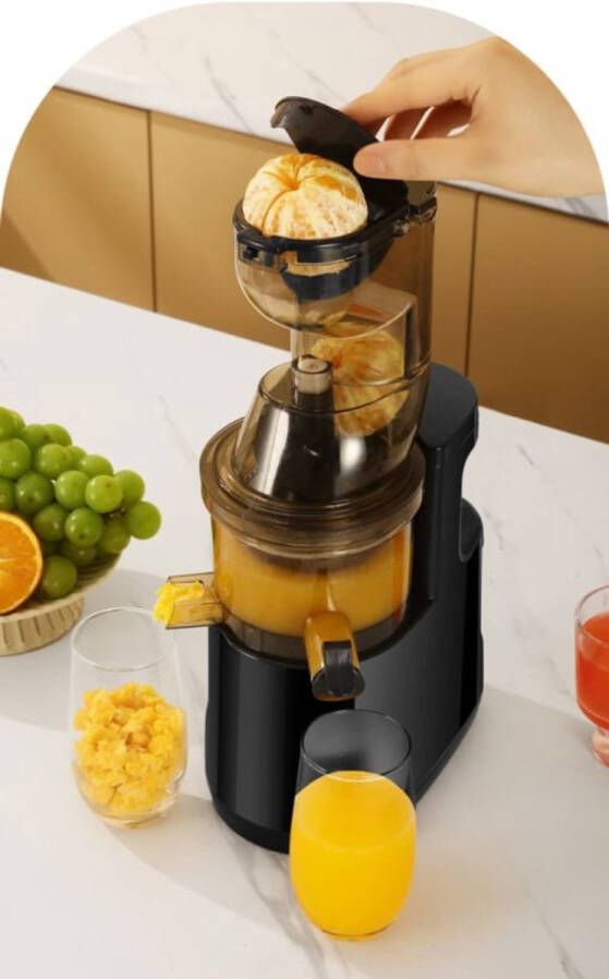 SkyNext Sapcentrifuge voor Groente en Fruit Juicer voor Groente en Fruit Sap Machine Sap Maker Slow Juicer Elektrische Sap Pers